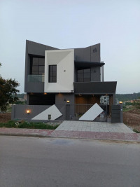 10 Marla Modern House | Elegant Grey & White Elevation